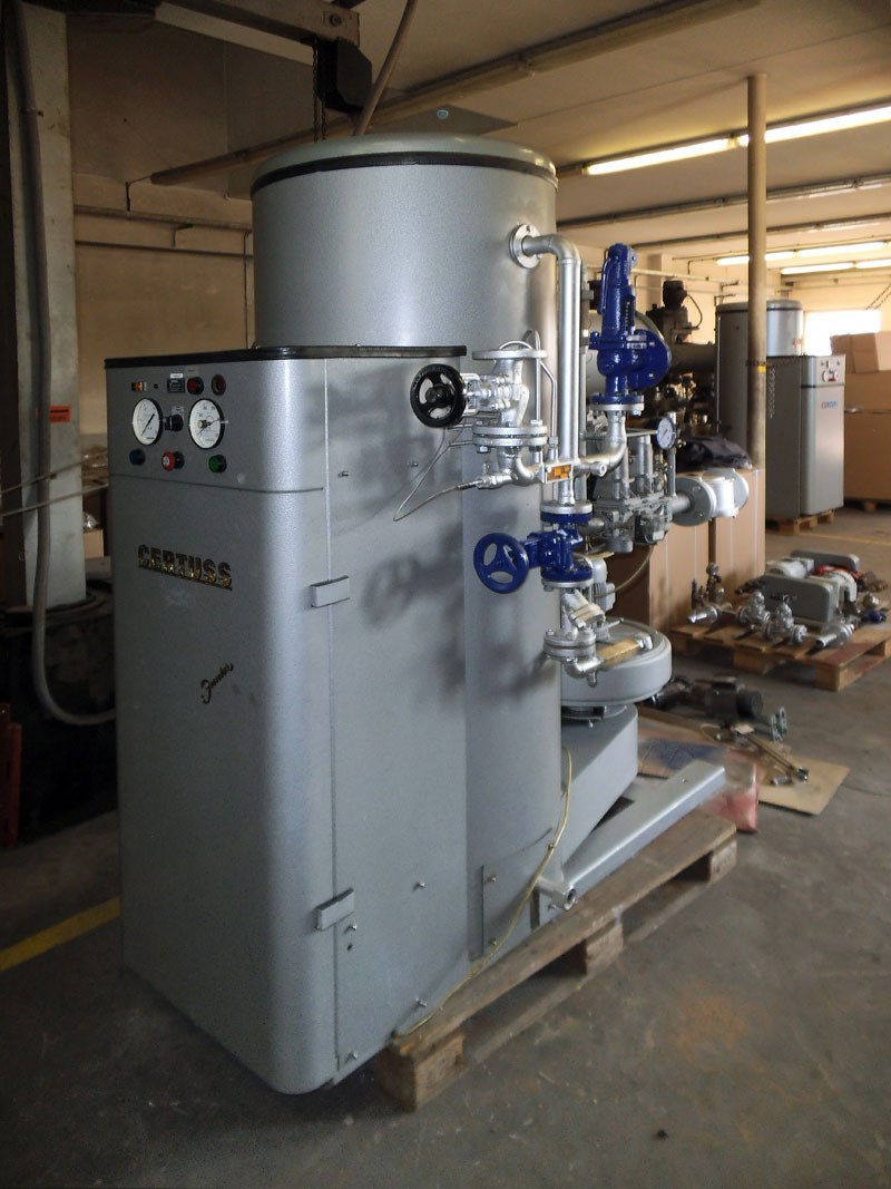 Vyvíječ páry Certuss 600