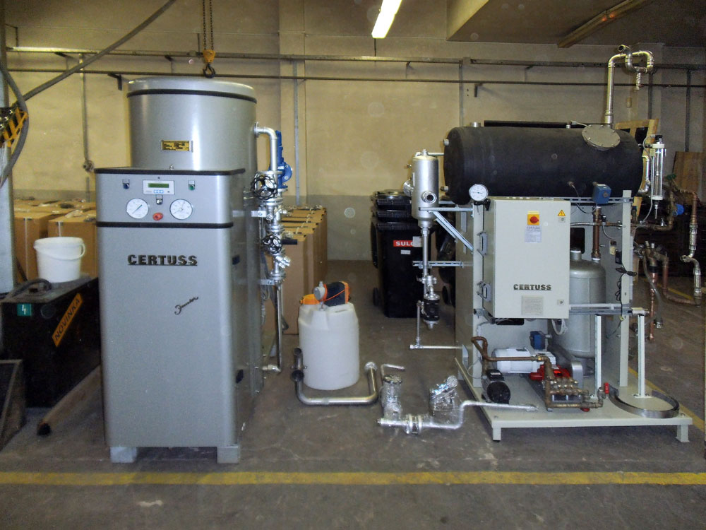 Vyvíječ páry CERUSS Junior 600 CWE